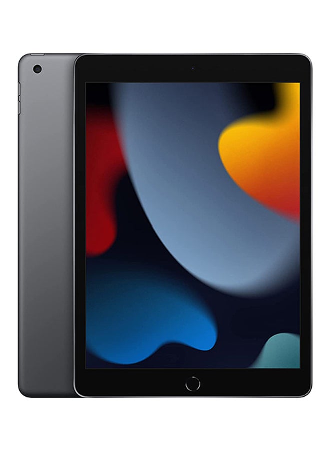 iPad 2021 (9th Generation) 10.2-Inch, 64GB, WiFi, Space Gray With Facetime - International Version