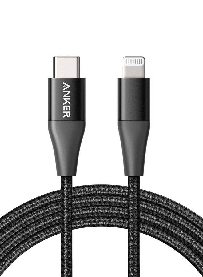 Powerline+ II Lightning Cable (6ft), MFi Certified for Flawless Compatibility with iPhone Xs/XS Max/XR/X / 8/8 Plus / 7/7 Plus / 6/6 Plus / 5 / 5S Black7