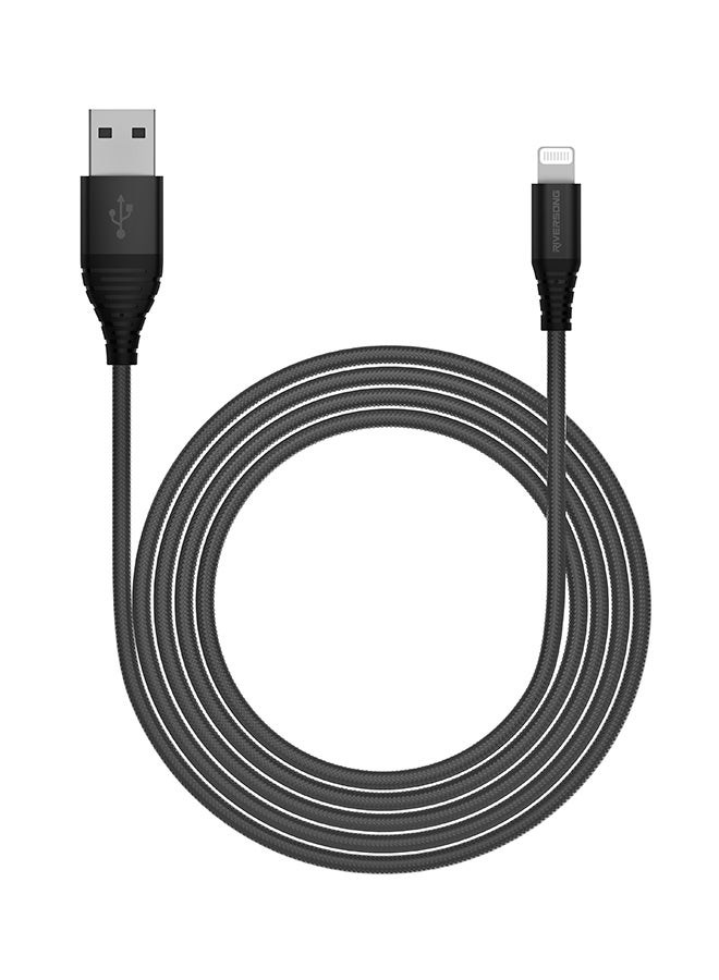 PowerLine Premium MicroUSB Cable Black